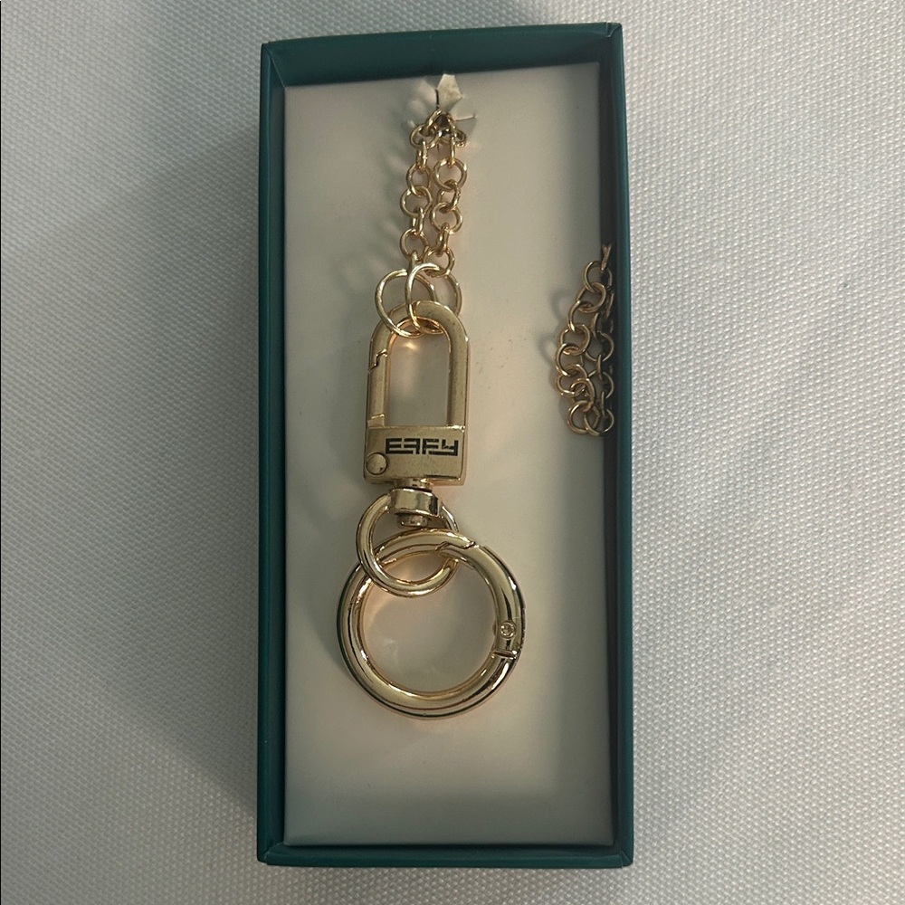 EFFY Gold Keychain with Chain